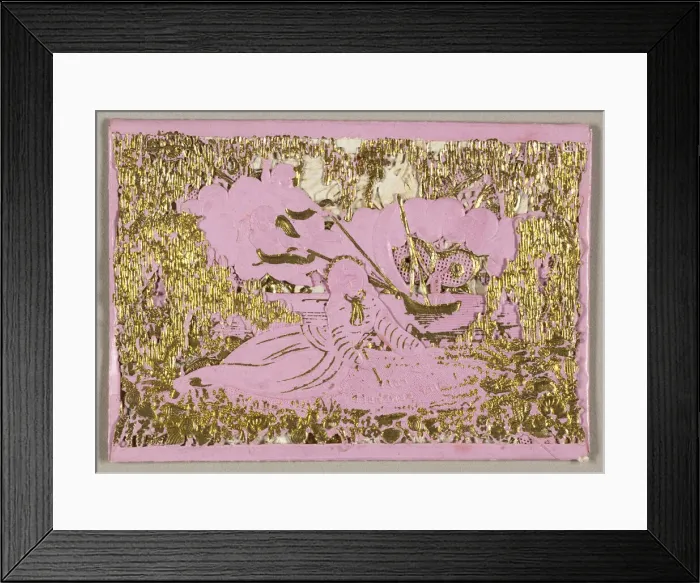 Framed Print : I Will Remember Love (valentine), 1860 / 69. Creator: John Windsor Framed Print : I Will Remember Love (valentine), 1860 / 69. Creator: John Windsor