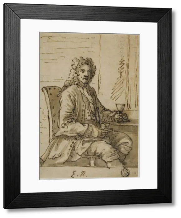 Framed Print : Edmond Nicholas, n. d. Creator: Sir James Thornhill Framed Print : Edmond Nicholas, n. d. Creator: Sir James Thornhill