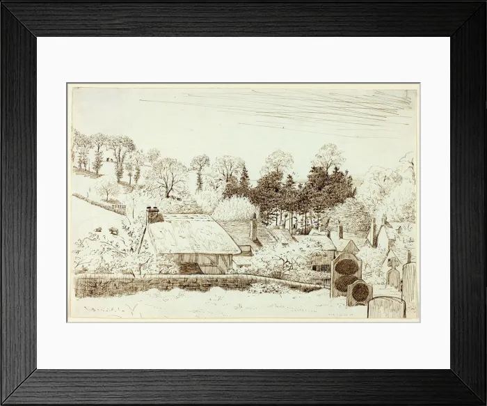 Framed Print : Churchyard, n. d. Creator: Henry Stacy Marks Framed Print : Churchyard, n. d. Creator: Henry Stacy Marks