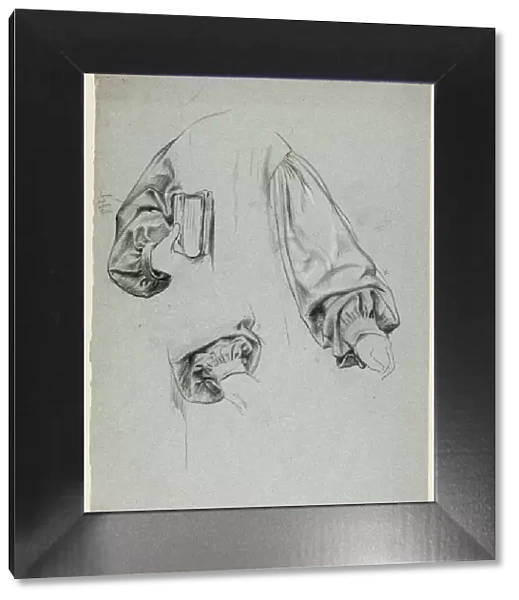 Three Sketches of Sleeves, n. d. Creator: Henry Stacy Marks