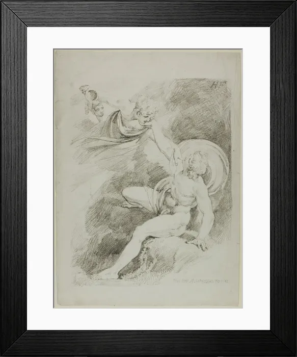 Framed Print : Heavenly Ganymede, 1804. Creator: Henry Fuseli Framed Print : Heavenly Ganymede, 1804. Creator: Henry Fuseli