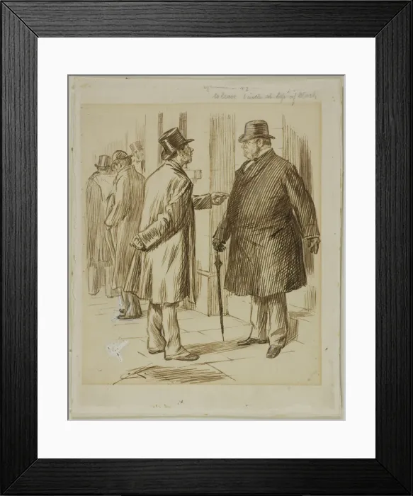 Framed Print : Accommodation, 1870 / 91. Creator: Charles Samuel Keene Framed Print : Accommodation, 1870 / 91. Creator: Charles Samuel Keene