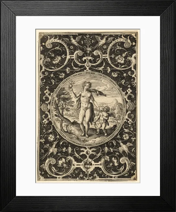 Framed Print : Venus, n. d. Creator: Adriaen Collaert Framed Print : Venus, n. d. Creator: Adriaen Collaert
