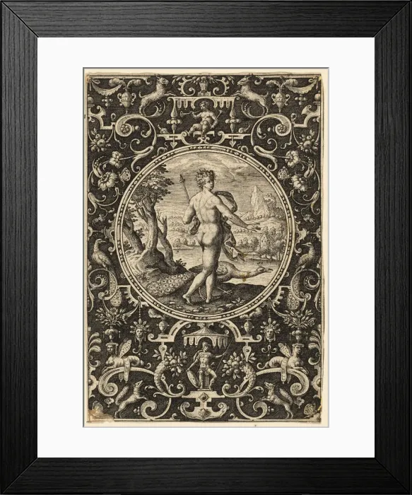 Framed Print : Juno, n. d. Creator: Adriaen Collaert Framed Print : Juno, n. d. Creator: Adriaen Collaert