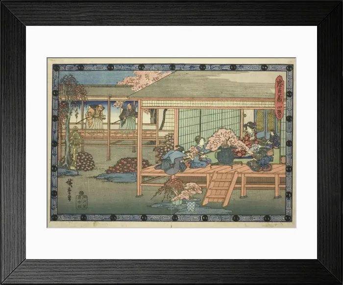 Framed Print : Act 4 (Yondanme), from the series The Revenge of the Loyal Retainers (Chushingura), c. 1834 / 39. Creator: Ando Hiroshige. Act 4 (Yondanme), from the series The Revenge of the Loyal Retainers (Chushingura), c. 1834 / 39 Framed Print : Act 4 (Yondanme), from the series The Revenge of the Loyal Retainers (Chushingura), c. 1834 / 39. Creator: Ando Hiroshige. Act 4 (Yondanme), from the series The Revenge of the Loyal Retainers (Chushingura), c. 1834 / 39