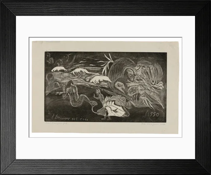 Framed Print : L univers est cree(The Universe Is Being Created), from th Framed Print : L univers est cree(The Universe Is Being Created), from th