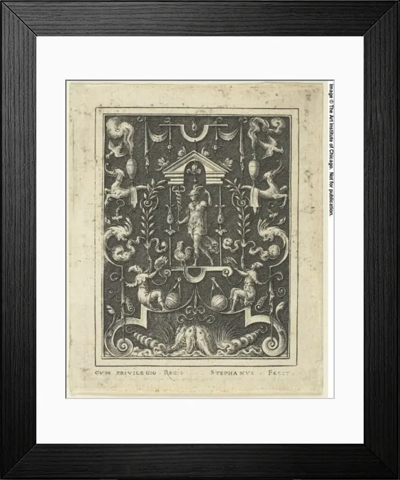 Framed Print : Mercury, n. d. Creator: Etienne Delaune Framed Print : Mercury, n. d. Creator: Etienne Delaune