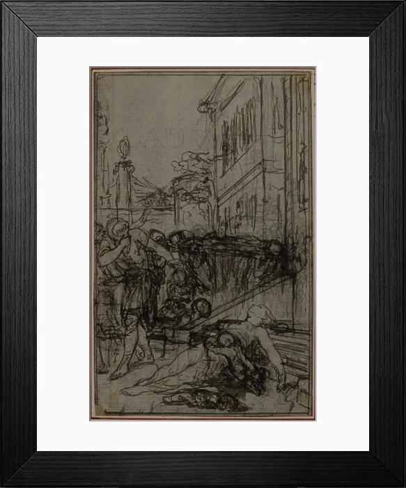 Framed Print : Study for the Vignette of Lucretiuss De la Nature des Choses, Vol Framed Print : Study for the Vignette of Lucretiuss De la Nature des Choses, Vol