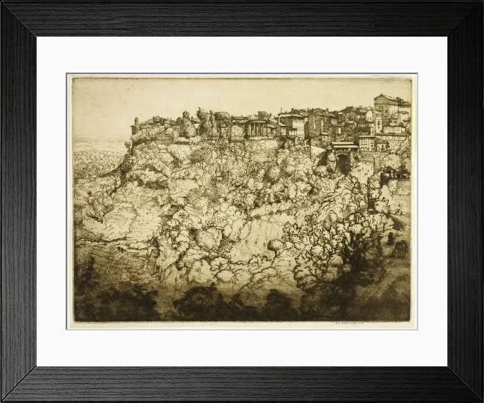 Framed Print : Tivoli, 1905. Creator: Donald Shaw MacLaughlan Framed Print : Tivoli, 1905. Creator: Donald Shaw MacLaughlan