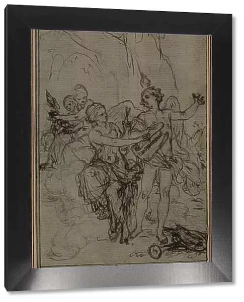 Study: Vignette-Frontispiece for Lucains 'La Pharsale', c. 1766