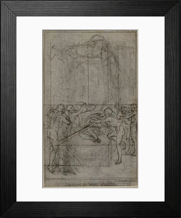 Framed Print : Study for an illustration in Tacitus Tibere, ou Les Six Premiers Livres des Framed Print : Study for an illustration in Tacitus Tibere, ou Les Six Premiers Livres des