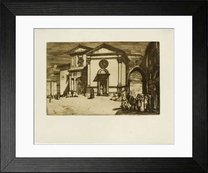 Framed Print : Perugia, 1905. Creator: Donald Shaw MacLaughlan Framed Print : Perugia, 1905. Creator: Donald Shaw MacLaughlan