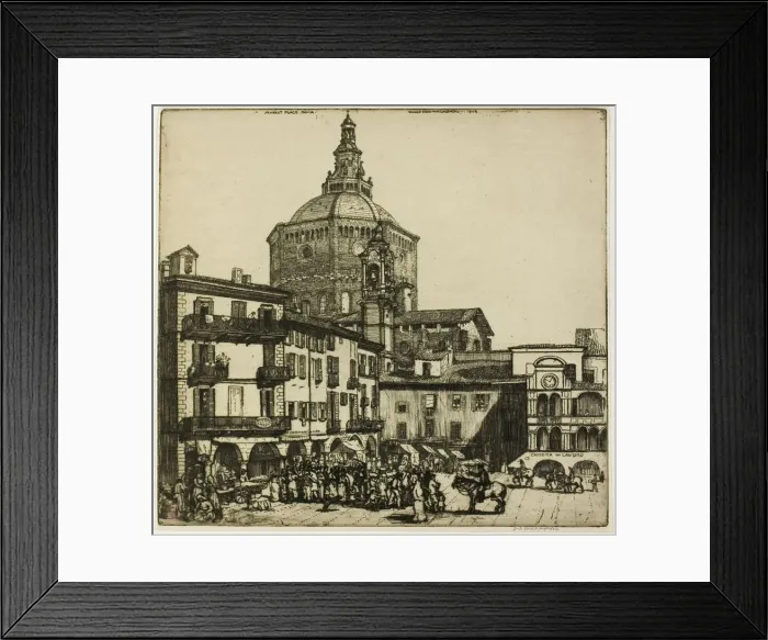 Framed Print : Pavia, 1904. Creator: Donald Shaw MacLaughlan Framed Print : Pavia, 1904. Creator: Donald Shaw MacLaughlan