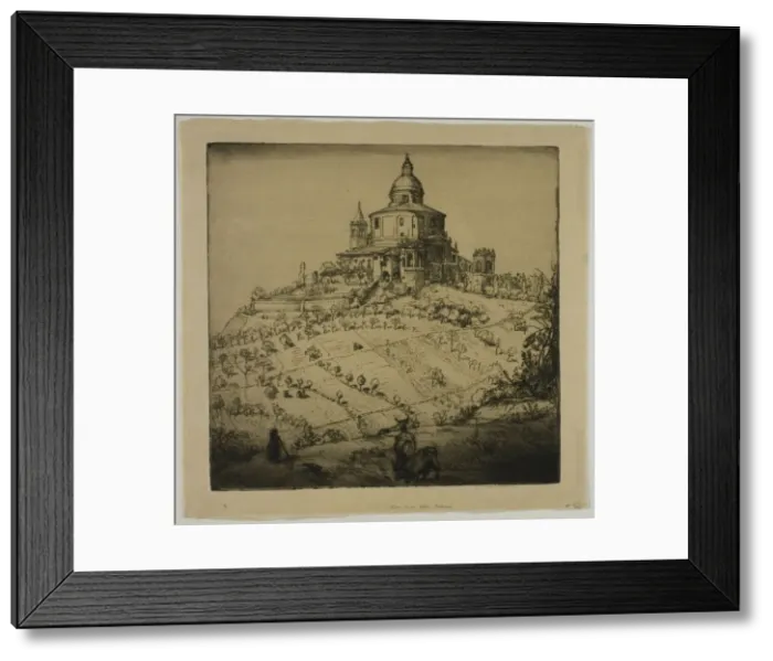 Framed Print : San Lucca dei Colli, 1904. Creator: Donald Shaw MacLaughlan Framed Print : San Lucca dei Colli, 1904. Creator: Donald Shaw MacLaughlan