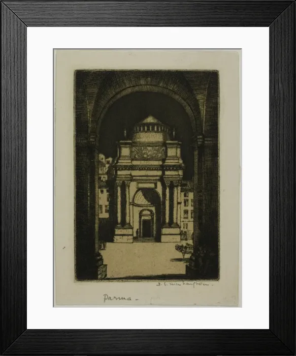Framed Print : Parma, Italy, 1904. Creator: Donald Shaw MacLaughlan Framed Print : Parma, Italy, 1904. Creator: Donald Shaw MacLaughlan