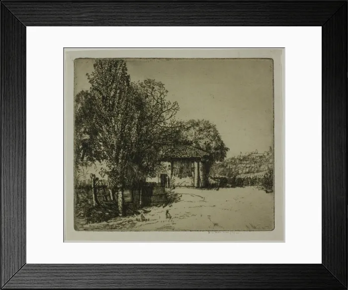 Framed Print : Emelia, Italy, 1904. Creator: Donald Shaw MacLaughlan Framed Print : Emelia, Italy, 1904. Creator: Donald Shaw MacLaughlan