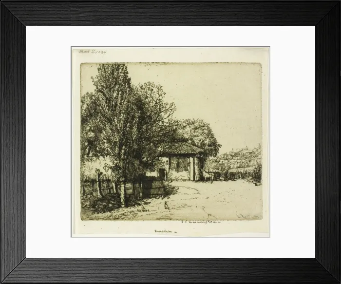 Framed Print : Emelia, Italy, 1904. Creator: Donald Shaw MacLaughlan Framed Print : Emelia, Italy, 1904. Creator: Donald Shaw MacLaughlan