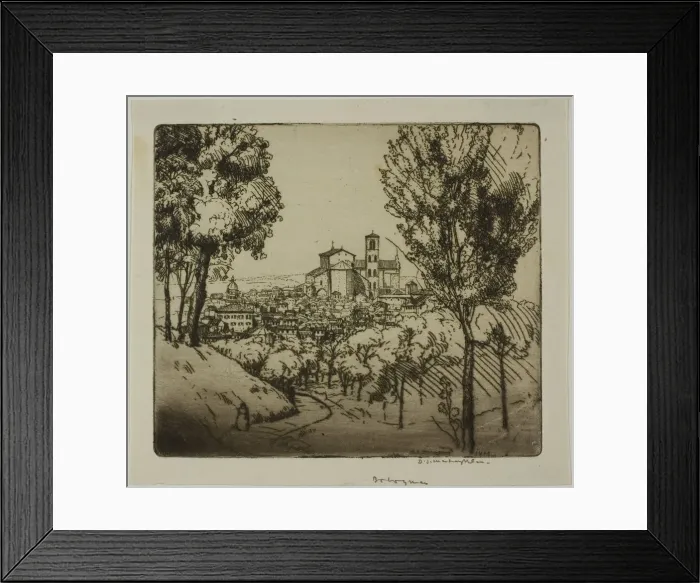 Framed Print : Bologna, Italy, 1904. Creator: Donald Shaw MacLaughlan Framed Print : Bologna, Italy, 1904. Creator: Donald Shaw MacLaughlan