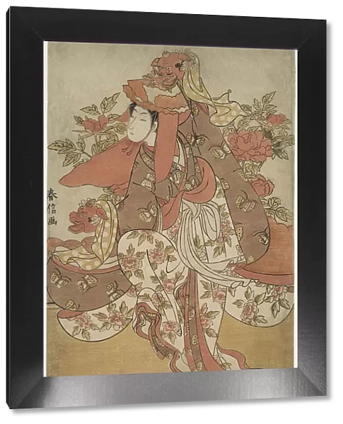 The Lion Dance, c. 1769  /  70. Creator: Suzuki Harunobu