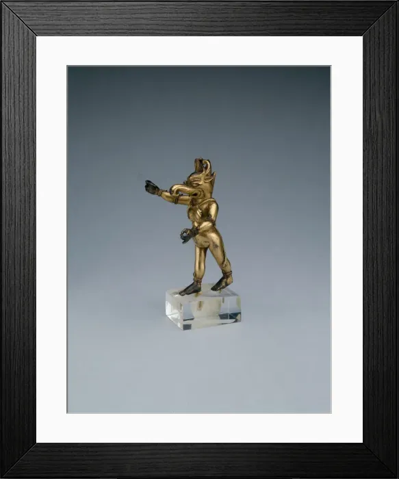 Framed Print : Crocodile-Headed Female Buddhist Deity (Makaravaktra Dakini), 18th century Framed Print : Crocodile-Headed Female Buddhist Deity (Makaravaktra Dakini), 18th century