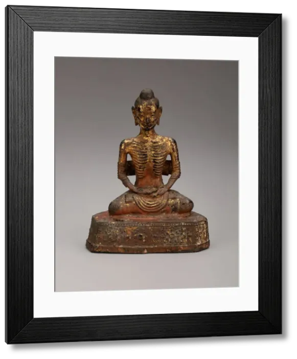 Framed Print : Emaciated Siddhartha, 1850 / 1900. Creator: Unknown Framed Print : Emaciated Siddhartha, 1850 / 1900. Creator: Unknown