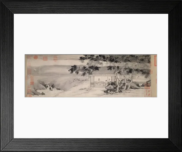 Framed Print : Drinking at Night, Ming dynasty (1368-1644); c. 1520 / 23. Creator: Tang Yin Framed Print : Drinking at Night, Ming dynasty (1368-1644); c. 1520 / 23. Creator: Tang Yin