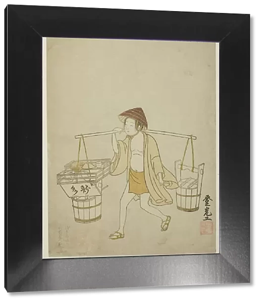 A water vendor, 1765. Creator: Suzuki Harunobu
