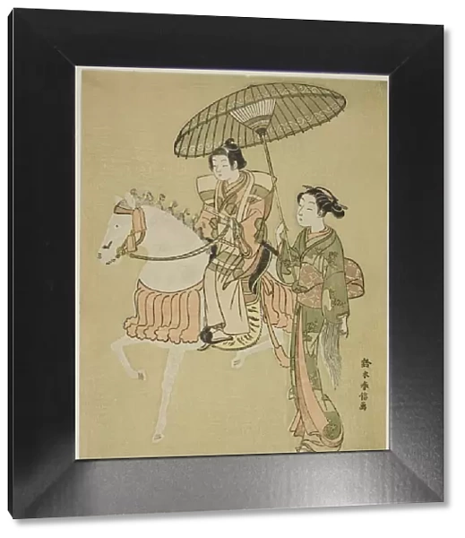 The Young Horseman, c. 1766  /  67. Creator: Suzuki Harunobu