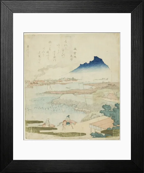 Framed Print : View of the Sumida River, n. d. Creator: Totoya Hokkei Framed Print : View of the Sumida River, n. d. Creator: Totoya Hokkei
