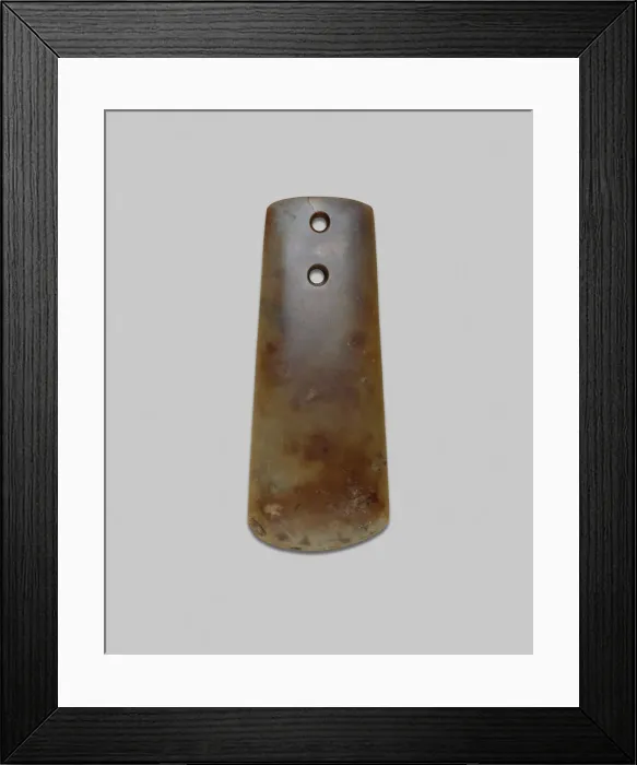 Framed Print : Axe, Neolithic period, probably Songze culture, c. 4000-3000 B. C. Creator: Unknown Framed Print : Axe, Neolithic period, probably Songze culture, c. 4000-3000 B. C. Creator: Unknown