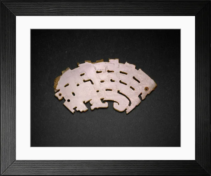 Framed Print : Openwork Ornament, Neolithic period, 3rd millennium B. C. Creator: Unknown Framed Print : Openwork Ornament, Neolithic period, 3rd millennium B. C. Creator: Unknown