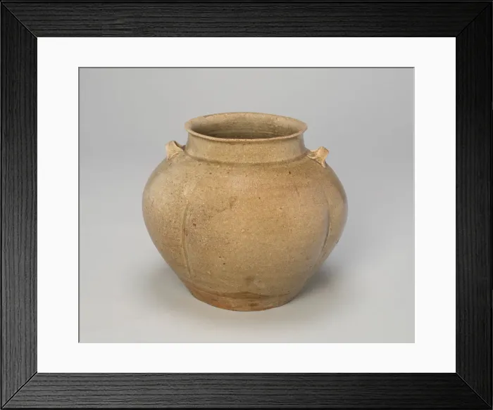 Framed Print : Jar with Loop-Handles, Tang (618-907) or Song dynasty (960-1279), c. 9th / 10th century Framed Print : Jar with Loop-Handles, Tang (618-907) or Song dynasty (960-1279), c. 9th / 10th century