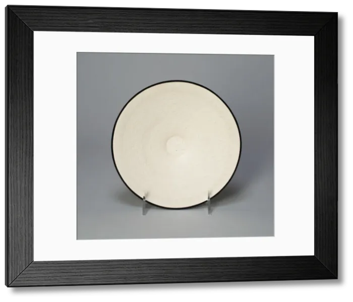 Framed Print : Bowl with Three Boys amid Peony Scrolls, Song dynasty (960-1279). Creator: Unknown Framed Print : Bowl with Three Boys amid Peony Scrolls, Song dynasty (960-1279). Creator: Unknown