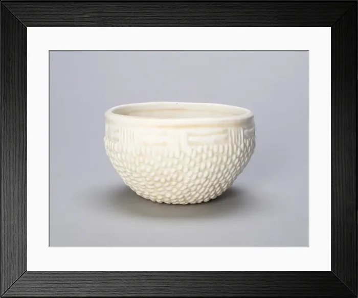 Framed Print : Basketweave Bowl, Northern Song (960-1127) or Liao dynasty (907-1124), c. 11th century Framed Print : Basketweave Bowl, Northern Song (960-1127) or Liao dynasty (907-1124), c. 11th century