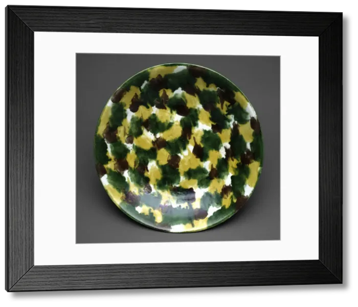 Framed Print : Dish, Qing dynasty (1636-1912), Kangxi period (1662-1722), early 18th century