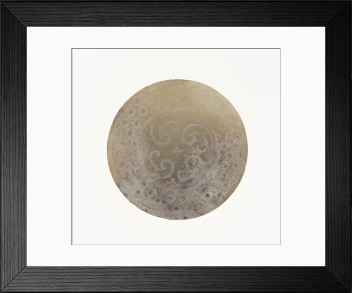 Framed Print : Pommel, Western Han dynasty (206 B. C. -A. D. 9). Creator: Unknown Framed Print : Pommel, Western Han dynasty (206 B. C. -A. D. 9). Creator: Unknown