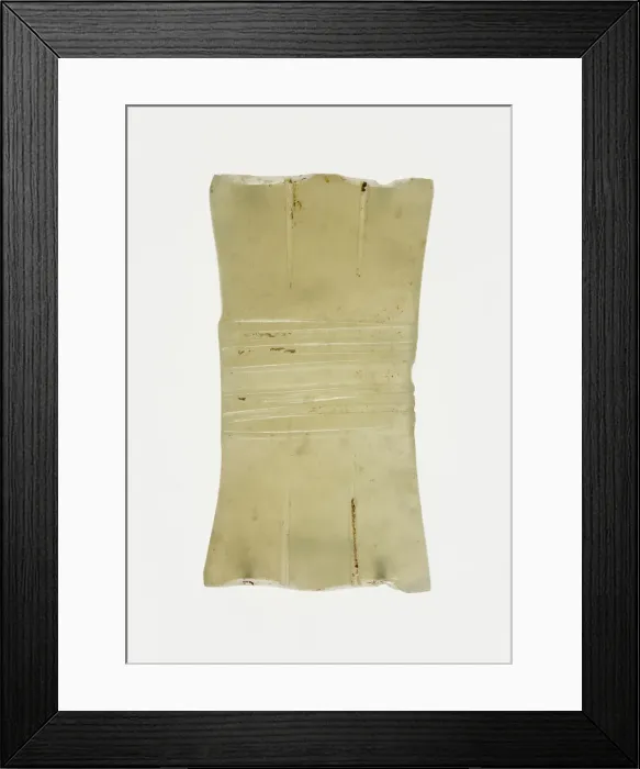 Framed Print : Plaque, Western Zhou dynasty, c. 1045-771 B. C. Creator: Unknown Framed Print : Plaque, Western Zhou dynasty, c. 1045-771 B. C. Creator: Unknown