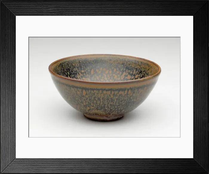 Framed Print : Teabowl, Jin dynasty (1115-1234), 12th century. Creator: Unknown