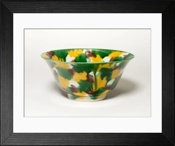 Framed Print : Bowl, Qing dynasty (1644-1911), Kangxi period (1662-1722), early 18th century Framed Print : Bowl, Qing dynasty (1644-1911), Kangxi period (1662-1722), early 18th century