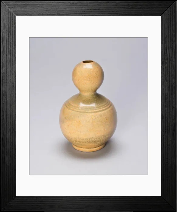 Framed Print : Small Double-Gourd Bottle, Southern Song dynasty (1127-1279). Creator: Unknown Framed Print : Small Double-Gourd Bottle, Southern Song dynasty (1127-1279). Creator: Unknown