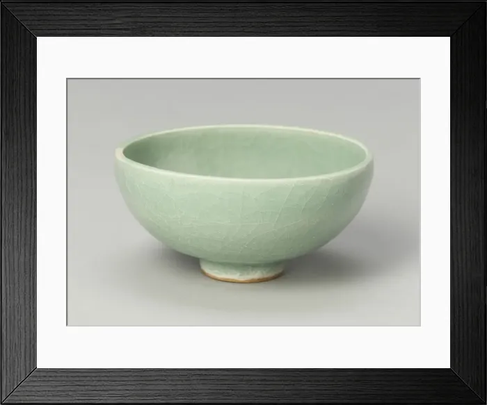 Framed Print : Bowl with Central Floret, Southern Song dynasty (1127-1279), 13th century Framed Print : Bowl with Central Floret, Southern Song dynasty (1127-1279), 13th century