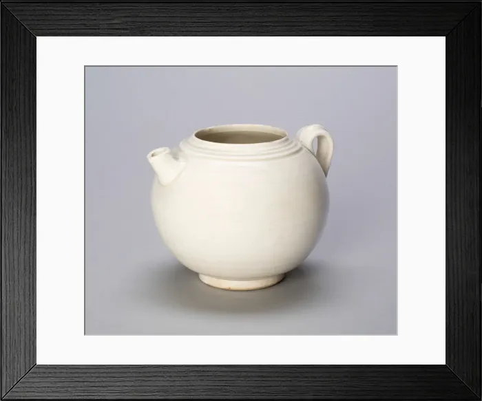 Framed Print : Globular Ewer, Five Dynasties period (907-960) or Northern Song dynasty, c Framed Print : Globular Ewer, Five Dynasties period (907-960) or Northern Song dynasty, c