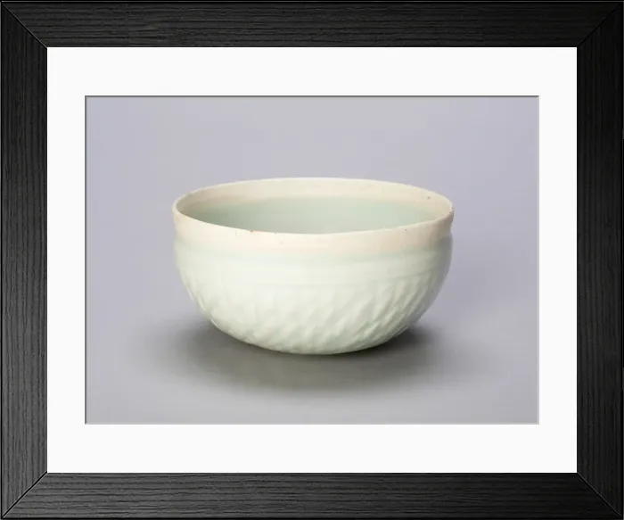 Framed Print : Basketweave Bowl, Northern Song dynasty (960-1127), 11th / 12th century. Creator: Unknown Framed Print : Basketweave Bowl, Northern Song dynasty (960-1127), 11th / 12th century. Creator: Unknown