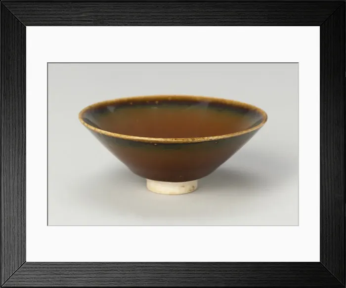 Framed Print : Conical Bowl, Northern Song dynasty (960-1127), 11th century. Creator: Unknown Framed Print : Conical Bowl, Northern Song dynasty (960-1127), 11th century. Creator: Unknown