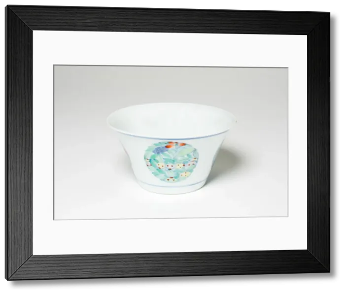 Framed Print : Bowl with Medallions of Flowers, Qing dynasty, late 17th / early 18th century Framed Print : Bowl with Medallions of Flowers, Qing dynasty, late 17th / early 18th century