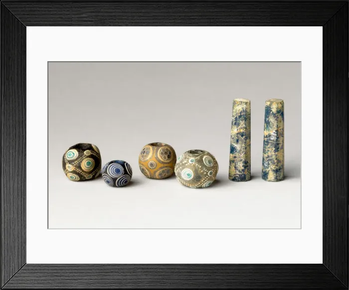 Framed Print : Bead, Eastern Zhou dynasty (770-256 B. C. ), c. 5th c. B. C. Creator: Unknown Framed Print : Bead, Eastern Zhou dynasty (770-256 B. C. ), c. 5th c. B. C. Creator: Unknown