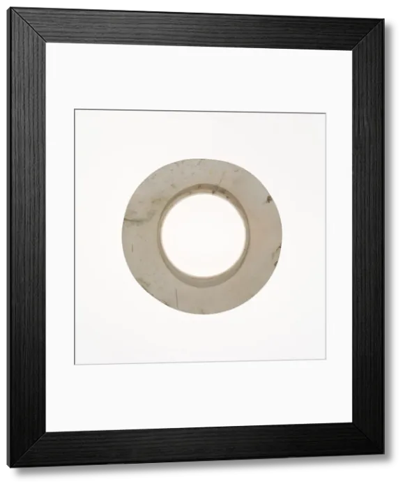 Framed Print : Collared Disc, Shang dynasty (c. 1600-1046 B. C. ). Creator: Unknown Framed Print : Collared Disc, Shang dynasty (c. 1600-1046 B. C. ). Creator: Unknown