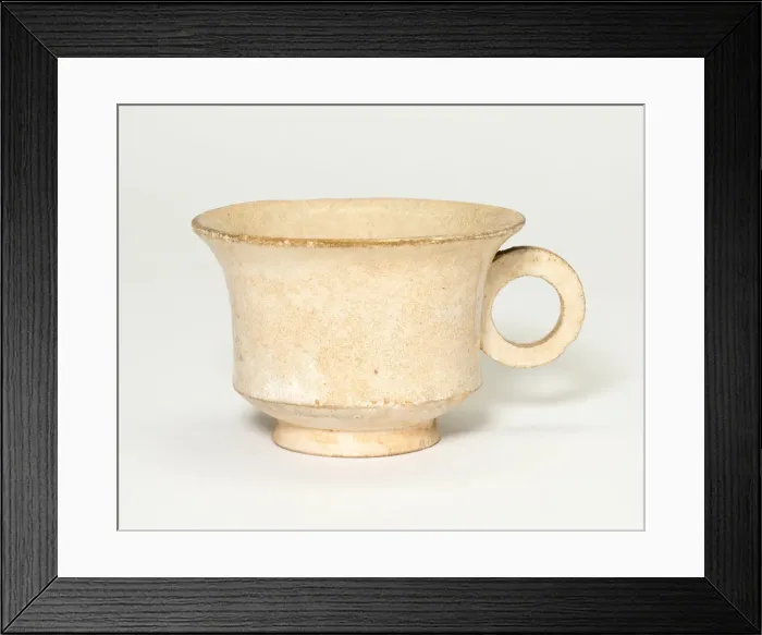 Framed Print : Handled Cup, Tang dynasty (618-907). Creator: Unknown Framed Print : Handled Cup, Tang dynasty (618-907). Creator: Unknown