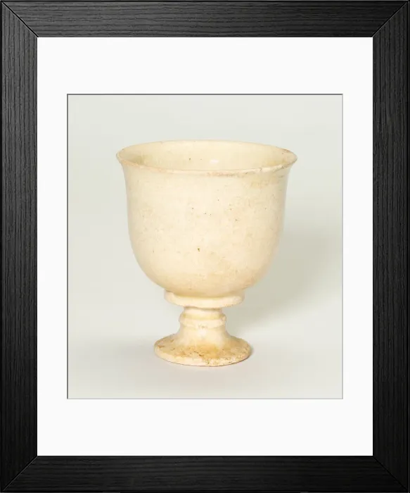 Framed Print : Stem Cup, Tang dynasty (618-907), 8th century. Creator: Unknown Framed Print : Stem Cup, Tang dynasty (618-907), 8th century. Creator: Unknown