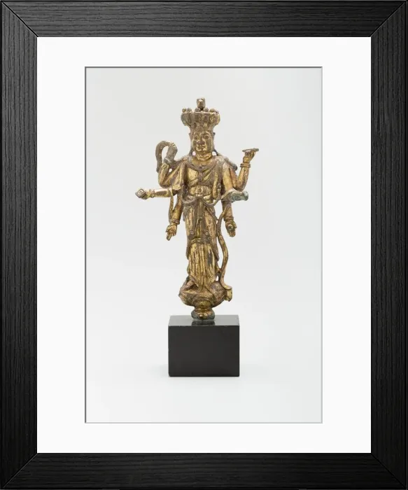 Framed Print : Eleven-Headed and Six-Armed Guanyin (Avalokiteshvara) Standing... Tang dynasty, c Framed Print : Eleven-Headed and Six-Armed Guanyin (Avalokiteshvara) Standing... Tang dynasty, c